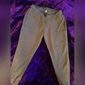 Mandala Scrubs Olive Green Joggers XL